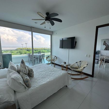 Ferienwohnung Espectacular Apto En Cartagena Con Salida Directa A La Playa Exterior foto