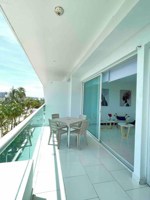 Ferienwohnung Espectacular Apto En Cartagena Con Salida Directa A La Playa Exterior foto