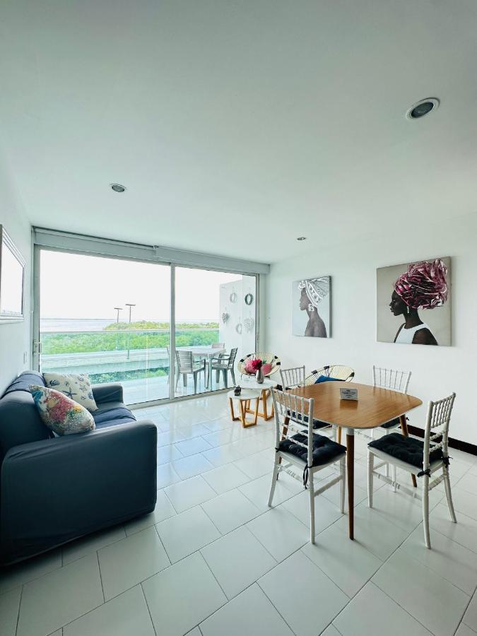 Ferienwohnung Espectacular Apto En Cartagena Con Salida Directa A La Playa Exterior foto