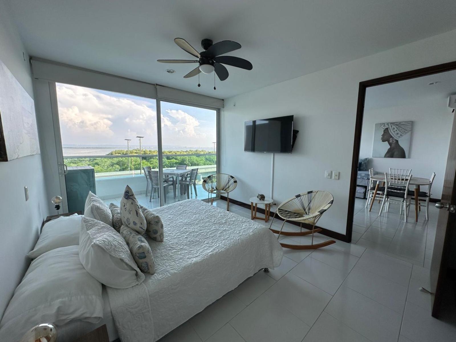 Ferienwohnung Espectacular Apto En Cartagena Con Salida Directa A La Playa Exterior foto