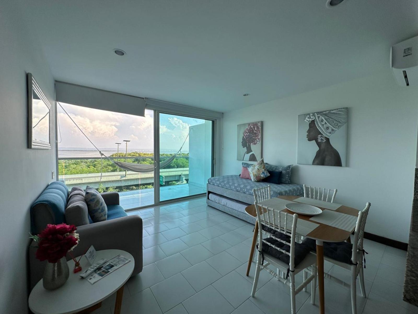 Ferienwohnung Espectacular Apto En Cartagena Con Salida Directa A La Playa Exterior foto